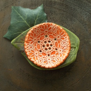 Kétrészes szappantartó - Meska.hu