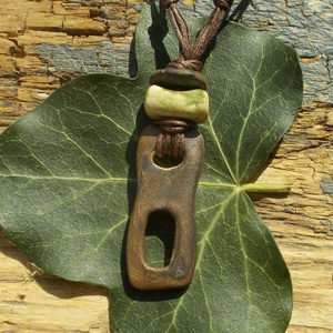 barna nyaklánc - ékszer - nyaklánc - medálos nyaklánc - Meska.hu