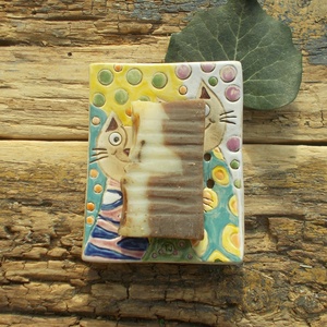 3 macsek :) - otthon & életmód - fürdőszoba - szappantartó - Meska.hu