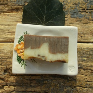 Fehér szappantartó - otthon & életmód - fürdőszoba - szappantartó - Meska.hu