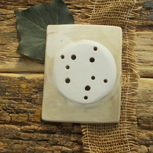 Virágos   szappantartó - otthon & életmód - fürdőszoba - szappantartó - Meska.hu