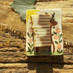 Tavasz - otthon & életmód - fürdőszoba - szappantartó - Meska.hu