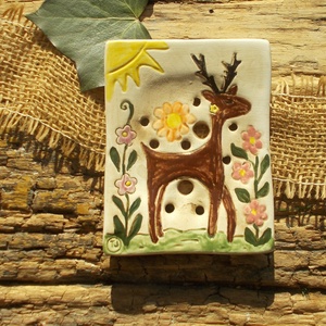 Tavasz - otthon & életmód - fürdőszoba - szappantartó - Meska.hu