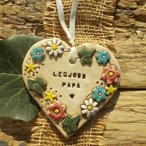 Legjobb papa - otthon & életmód - dekoráció - kép & falikép - táblakép - Meska.hu