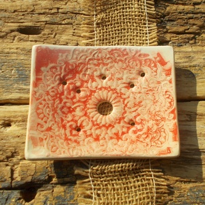 Antikolt  szappantartó, Otthon & Életmód, Fürdőszoba, Szappantartó, Kerámia, MESKA