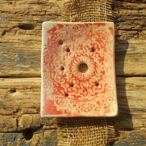 Antikolt  szappantartó - otthon & életmód - fürdőszoba - szappantartó - Meska.hu