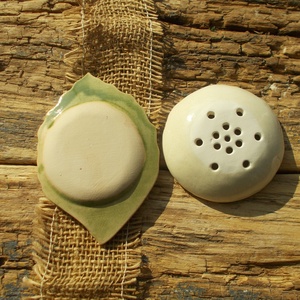 Kétrészes szappantartó - otthon & életmód - fürdőszoba - szappantartó - Meska.hu