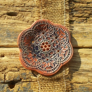 Tenyérnyi szappantartó, Otthon & Életmód, Fürdőszoba, Szappantartó, Kerámia, MESKA