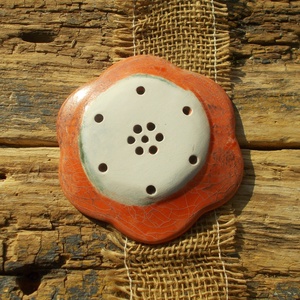 Tenyérnyi szappantartó - otthon & életmód - fürdőszoba - szappantartó - Meska.hu