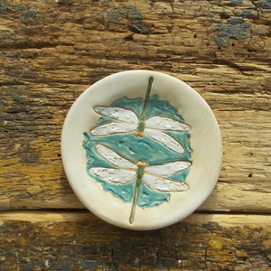 Szitakötők - otthon & életmód - fürdőszoba - szappantartó - Meska.hu