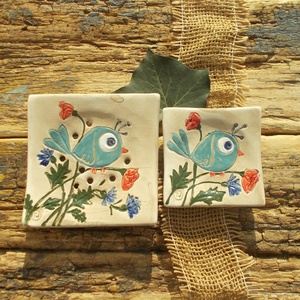 Madárka, Otthon & Életmód, Fürdőszoba, Szappantartó, Kerámia, MESKA