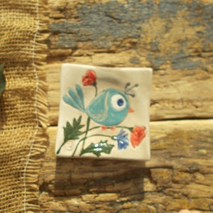 Madárka - otthon & életmód - fürdőszoba - szappantartó - Meska.hu