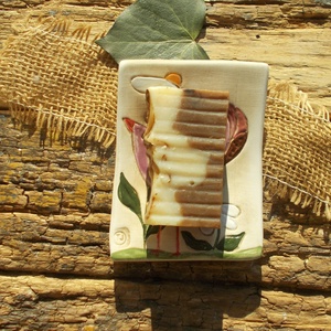 Madárkás szappantartó - otthon & életmód - fürdőszoba - szappantartó - Meska.hu