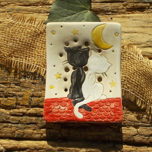 Cicák,  szappantartó, Otthon & Életmód, Fürdőszoba, Szappantartó, Kerámia, MESKA