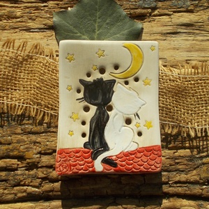 Cicák,  szappantartó, Otthon & Életmód, Fürdőszoba, Szappantartó, Kerámia, MESKA