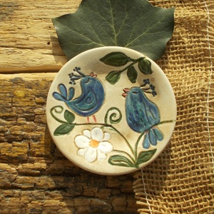 Madárkás  mécsestartó, Otthon & Életmód, Gyertya, illat, aroma, Mécses és mécsestartó, Kerámia, MESKA