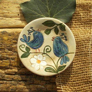 Madárkás  mécsestartó - otthon & életmód - gyertya, illat, aroma - mécses és mécsestartó - Meska.hu