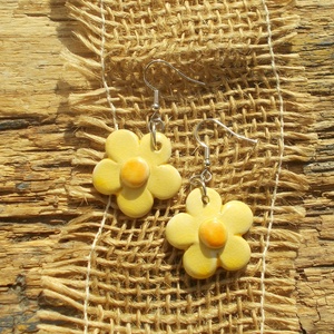 Virág fülbevaló - ékszer - fülbevaló - lógó fülbevaló - Meska.hu