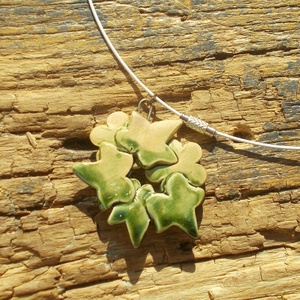 Virág nyaklánc  - ékszer - nyaklánc - medálos nyaklánc - Meska.hu