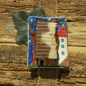 Nyári éj - otthon & életmód - fürdőszoba - szappantartó - Meska.hu