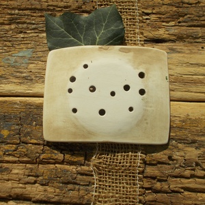 Tulipános  szappantartó - otthon & életmód - fürdőszoba - szappantartó - Meska.hu