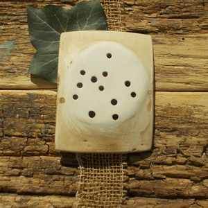 Tulipános  szappantartó - otthon & életmód - fürdőszoba - szappantartó - Meska.hu