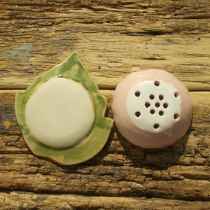 Kétrészes szappantartó - otthon & életmód - fürdőszoba - szappantartó - Meska.hu