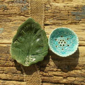 Kétrészes szappantartó - otthon & életmód - fürdőszoba - szappantartó - Meska.hu