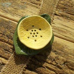 Kétrészes szappantartó, Otthon & Életmód, Fürdőszoba, Szappantartó, Kerámia, MESKA