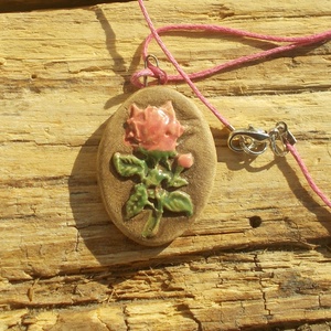 Virágos nyaklánc  - Meska.hu