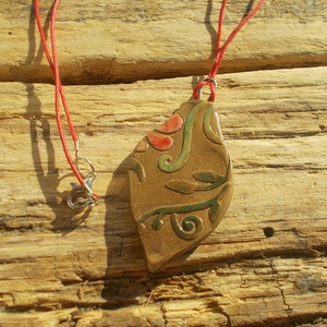 Nyaklánc indákkal - ékszer - nyaklánc - medálos nyaklánc - Meska.hu