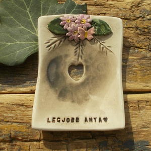 Legjobb anya, Otthon & Életmód, Fürdőszoba, Szappantartó, Kerámia, MESKA