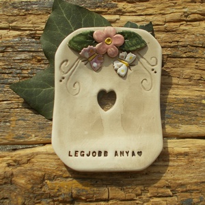 Legjobb anya - otthon & életmód - fürdőszoba - szappantartó - Meska.hu