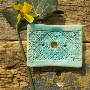 Antikolt szappantartó - otthon & életmód - fürdőszoba - szappantartó - Meska.hu