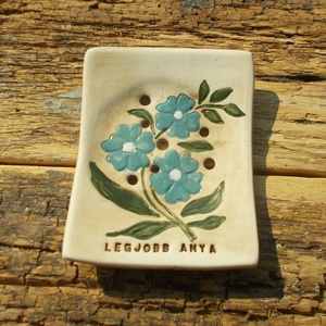 Legjobb anya - otthon & életmód - fürdőszoba - szappantartó - Meska.hu