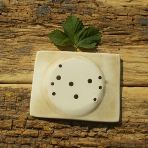 Tulipános  szappantartó - otthon & életmód - fürdőszoba - szappantartó - Meska.hu