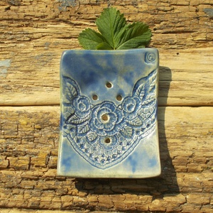 Antikolt szappantartó - otthon & életmód - fürdőszoba - szappantartó - Meska.hu