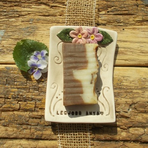 Legjobb anya - otthon & életmód - fürdőszoba - szappantartó - Meska.hu