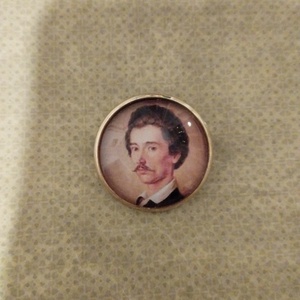 Petőfi kitűző , Ékszer, Kitűző és Bross, Ékszerkészítés, MESKA