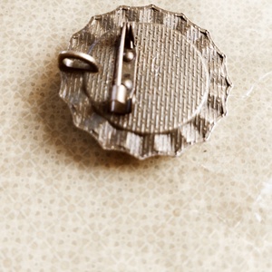 Kokárda kitűző bronz alapon  - ékszer - kitűző és bross - kitűző - Meska.hu