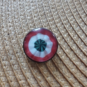 Kokárda kitűző , Ékszer, Kitűző és Bross, Kitűző, Ékszerkészítés, MESKA