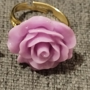 Rózsa gyűrű  - ékszer - gyűrű - figurális gyűrű - Meska.hu