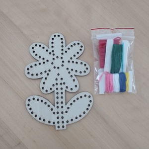 Hímezhető fa virág , DIY (Csináld magad), Egységcsomag, Hímzés, MESKA
