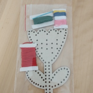 Hímezhető fa virág  - diy (csináld magad) - egységcsomag - Meska.hu