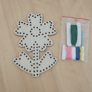 Hímezhető fa virág , DIY (Csináld magad), Egységcsomag, Hímzés, MESKA