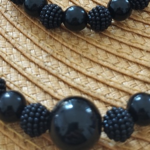 Nyaklánc, karkötő szett  - ékszer - nyaklánc - gyöngyös nyaklánc - Meska.hu