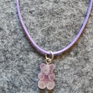 Gumimacis nyaklánc   - ékszer - nyaklánc - medálos nyaklánc - Meska.hu