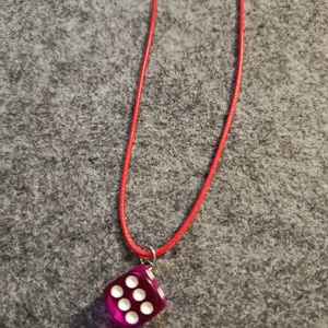 Dobókocka nyaklánc   - ékszer - nyaklánc - medálos nyaklánc - Meska.hu