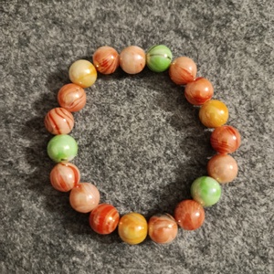 Cukorka színű karkötő gyermekeknek  - ékszer - karkötő - gyöngyös karkötő - Meska.hu