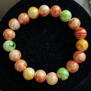 Cukorka színű karkötő gyermekeknek  - ékszer - karkötő - gyöngyös karkötő - Meska.hu